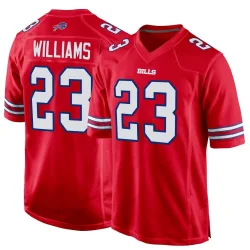 Men's Aaron Williams Buffalo Bills No.23 Game Alternate Jersey - Red