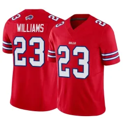 Men's Aaron Williams Buffalo Bills No.23 Limited Vapor F.U.S.E. Jersey - Red
