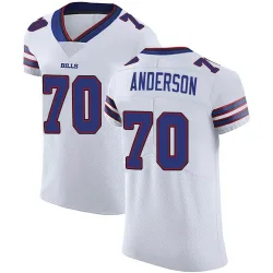 Men's Alec Anderson Buffalo Bills No.70 Elite Vapor Untouchable Jersey - White
