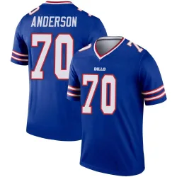 Men's Alec Anderson Buffalo Bills No.70 Legend Jersey - Royal
