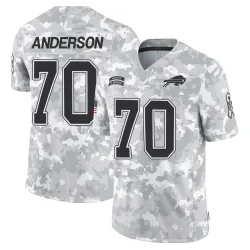 Men's Alec Anderson Buffalo Bills No.70 Limited 2024 Salute to Service Jersey - Arctic Camo