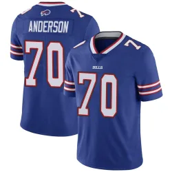 Men's Alec Anderson Buffalo Bills No.70 Limited Team Color Vapor Untouchable Jersey - Royal