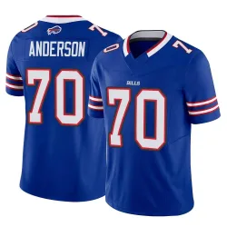Men's Alec Anderson Buffalo Bills No.70 Limited Vapor F.U.S.E. Jersey - Royal