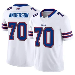 Men's Alec Anderson Buffalo Bills No.70 Limited Vapor F.U.S.E. Jersey - White