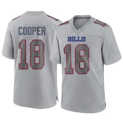 Men's Amari Cooper Buffalo Bills No.18 Game Atmosphere Fashion Jersey - Gray