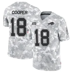 Men's Amari Cooper Buffalo Bills No.18 Limited 2024 Salute to Service Jersey - Arctic Camo