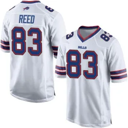 Men's Andre Reed Buffalo Bills No.83 Game Jersey - White