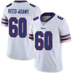 Men's Ar'maj Reed-Adams Buffalo Bills No.60 Limited Color Rush Vapor Untouchable Jersey - White