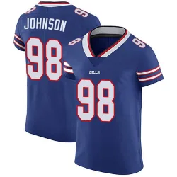 Men's Austin Johnson Buffalo Bills No.98 Elite Team Color Vapor Untouchable Jersey - Royal Blue