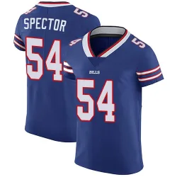 Men's Baylon Spector Buffalo Bills No.54 Elite Team Color Vapor Untouchable Jersey - Royal Blue