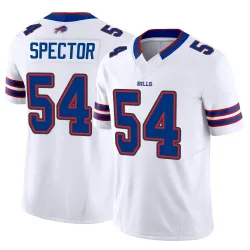 Men's Baylon Spector Buffalo Bills No.54 Limited Vapor F.U.S.E. Jersey - White