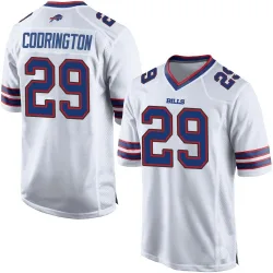 Men's Brandon Codrington Buffalo Bills No.29 Game Jersey - White