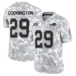 Men's Brandon Codrington Buffalo Bills No.29 Limited 2024 Salute to Service Jersey - Arctic Camo
