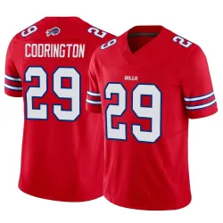 Men's Brandon Codrington Buffalo Bills No.29 Limited Vapor F.U.S.E. Jersey - Red