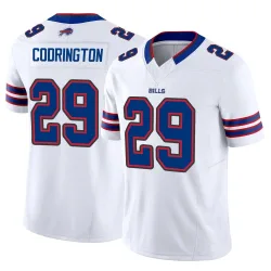 Men's Brandon Codrington Buffalo Bills No.29 Limited Vapor F.U.S.E. Jersey - White
