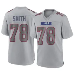 Men's Bruce Smith Buffalo Bills No.78 Game Atmosphere Fashion Jersey - Gray