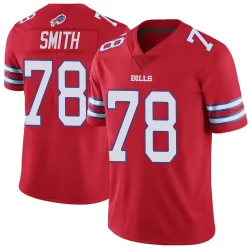 Men's Bruce Smith Buffalo Bills No.78 Limited Color Rush Vapor Untouchable Jersey - Red