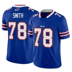 Men's Bruce Smith Buffalo Bills No.78 Limited Vapor F.U.S.E. Jersey - Royal