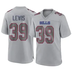 Men's Cam Lewis Buffalo Bills No.39 Game Atmosphere Fashion Jersey - Gray