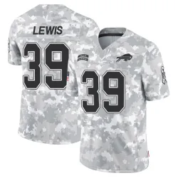 Men's Cam Lewis Buffalo Bills No.39 Limited 2024 Salute to Service Jersey - Arctic Camo