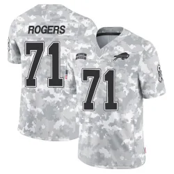 Men's Casey Rogers Buffalo Bills No.71 Limited 2024 Salute to Service Jersey - Arctic Camo