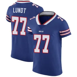 Men's Chase Lundt Buffalo Bills No.77 Elite Team Color Vapor Untouchable Jersey - Royal Blue
