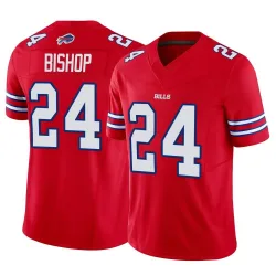 Men's Cole Bishop Buffalo Bills No.24 Limited Vapor F.U.S.E. Jersey - Red