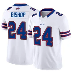 Men's Cole Bishop Buffalo Bills No.24 Limited Vapor F.U.S.E. Jersey - White