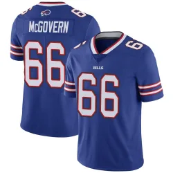 Men's Connor McGovern Buffalo Bills No.66 Limited Team Color Vapor Untouchable Jersey - Royal