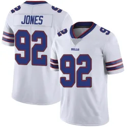 Men's DaQuan Jones Buffalo Bills No.92 Limited Color Rush Vapor Untouchable Jersey - White