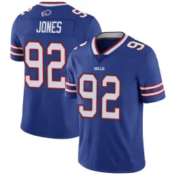 Men's DaQuan Jones Buffalo Bills No.92 Limited Team Color Vapor Untouchable Jersey - Royal