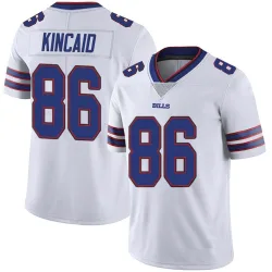 Men's Dalton Kincaid Buffalo Bills No.86 Limited Color Rush Vapor Untouchable Jersey - White