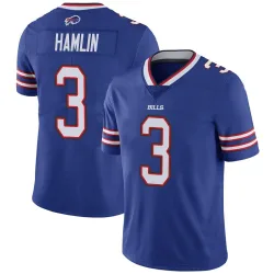 Men's Damar Hamlin Buffalo Bills No.3 Limited Team Color Vapor Untouchable Jersey - Royal