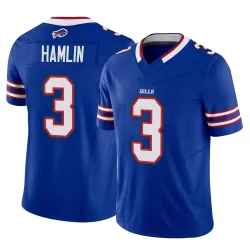 Men's Damar Hamlin Buffalo Bills No.3 Limited Vapor F.U.S.E. Jersey - Royal