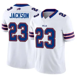 Men's Dane Jackson Buffalo Bills No.23 Limited Vapor F.U.S.E. Jersey - White