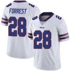 Men's Darrick Forrest Buffalo Bills No.28 Limited Color Rush Vapor Untouchable Jersey - White