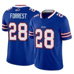 Men's Darrick Forrest Buffalo Bills No.28 Limited Vapor F.U.S.E. Jersey - Royal