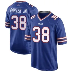 Men's Daryl Porter Jr. Buffalo Bills No.38 Game Team Color Jersey - Royal Blue