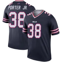Men's Daryl Porter Jr. Buffalo Bills No.38 Legend Inverted Jersey - Navy