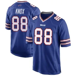 Men's Dawson Knox Buffalo Bills No.88 Game Team Color Jersey - Royal Blue