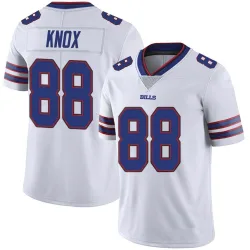 Men's Dawson Knox Buffalo Bills No.88 Limited Color Rush Vapor Untouchable Jersey - White