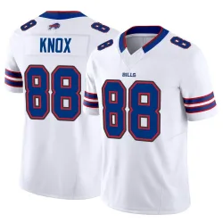 Men's Dawson Knox Buffalo Bills No.88 Limited Vapor F.U.S.E. Jersey - White