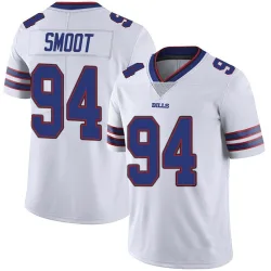 Men's Dawuane Smoot Buffalo Bills No.94 Limited Color Rush Vapor Untouchable Jersey - White