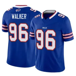 Men's Deone Walker Buffalo Bills No.96 Limited Vapor F.U.S.E. Jersey - Royal
