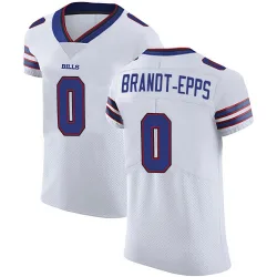 Men's Devin Brandt-Epps Buffalo Bills No.0 Elite Vapor Untouchable Jersey - White