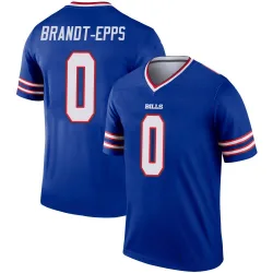 Men's Devin Brandt-Epps Buffalo Bills No.0 Legend Jersey - Royal