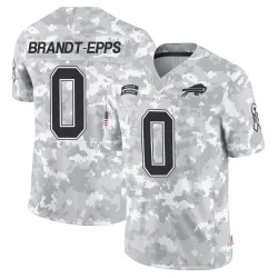Men's Devin Brandt-Epps Buffalo Bills No.0 Limited 2024 Salute to Service Jersey - Arctic Camo
