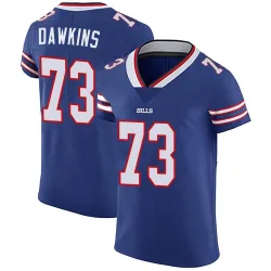 Men's Dion Dawkins Buffalo Bills No.73 Elite Team Color Vapor Untouchable Jersey - Royal Blue
