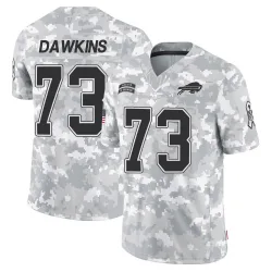 Men's Dion Dawkins Buffalo Bills No.73 Limited 2024 Salute to Service Jersey - Arctic Camo