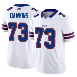 Men's Dion Dawkins Buffalo Bills No.73 Limited Vapor F.U.S.E. Jersey - White